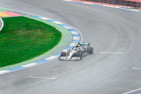 Formula 1 German GP in Hockenheim 28 July 2019: Mercedes, Valttery Bottasのeditorial素材