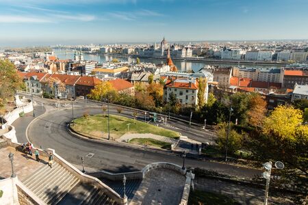 Budapest in the autumn. Cityscape.の写真素材
