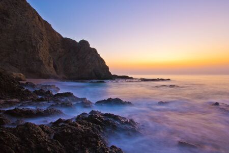 Smoke on the waterの写真素材