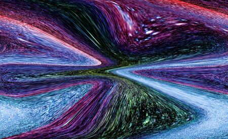 abstract alien landscapeの写真素材