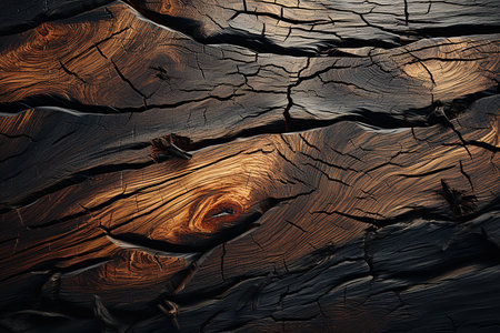 Wooden texture with natural patterns as a background. Wood texture.の素材