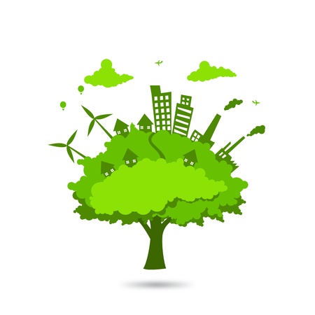 Concept image of ecologyのイラスト素材