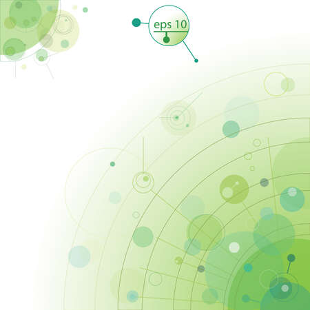 Abstract circlesのイラスト素材