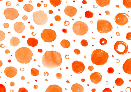 Orange bubblesの写真素材