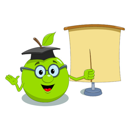  Smart appleのイラスト素材