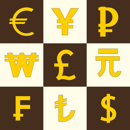 Currencyのイラスト素材