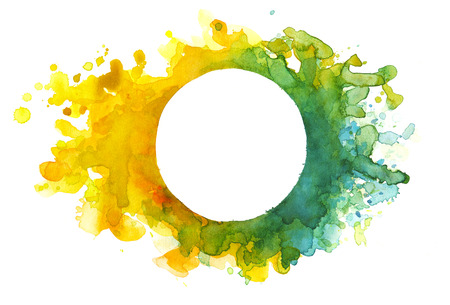 Abstract round frameの写真素材