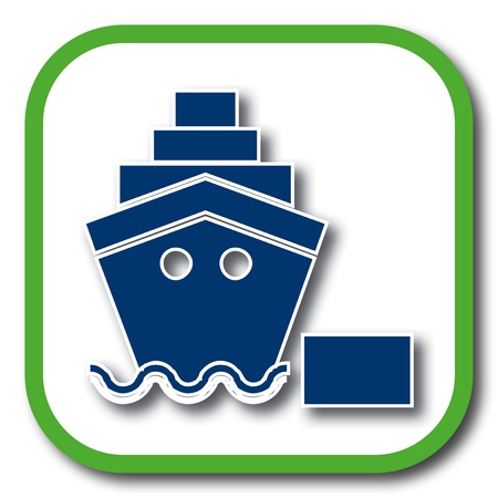 harbor iconのイラスト素材