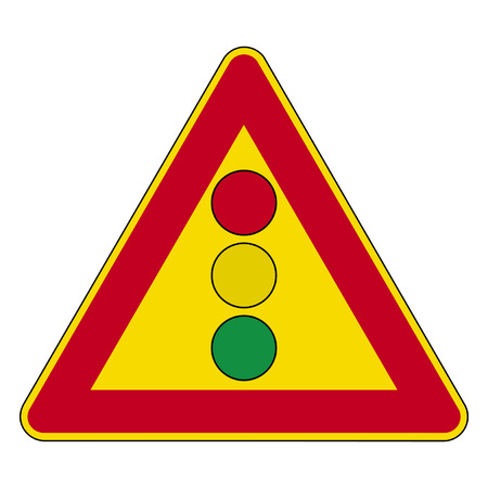 Road sign setのイラスト素材