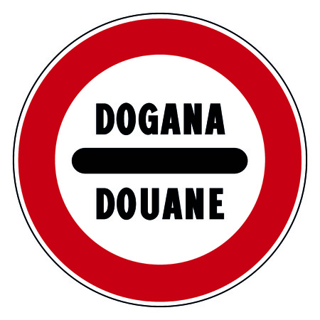 Circle road signのイラスト素材