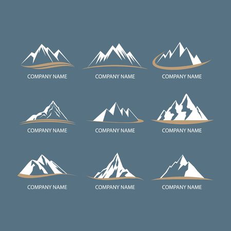 Mountain iconのイラスト素材