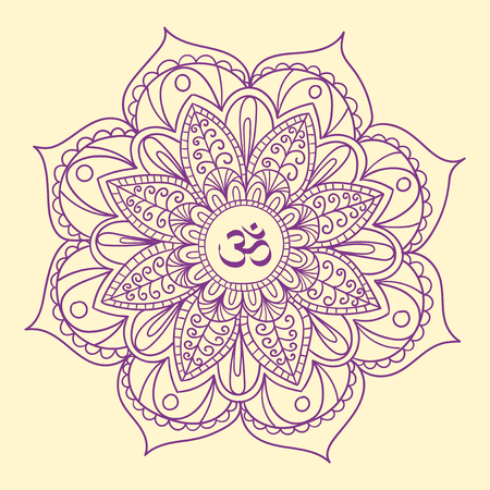 Colorful mandala. Decorative round ornaments.のイラスト素材