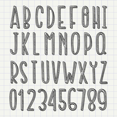 Vector Alphabetのイラスト素材