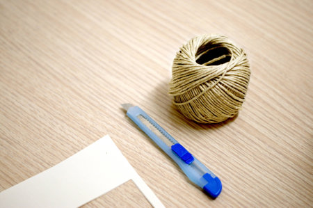 Tools for an handmade giftの写真素材