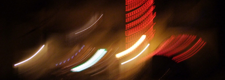 Abstract photography with light gameの写真素材