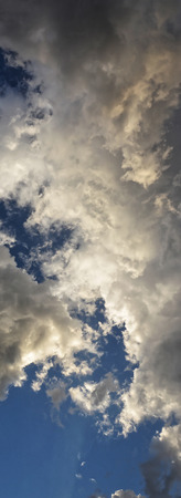 sky and cloudsの写真素材