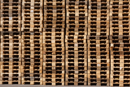 Pallets and boxes for fruits and vegetables
