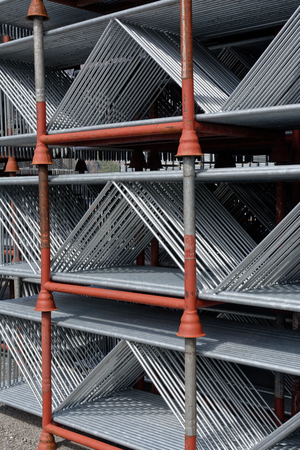 Ring lock scaffolding, construction equipment