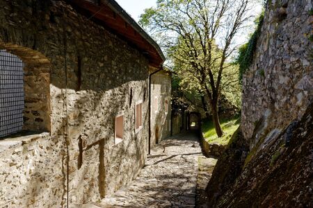 Sion, Valais, Switzerland, 05.01.2019, Castle and Basilica of Val?reのeditorial素材