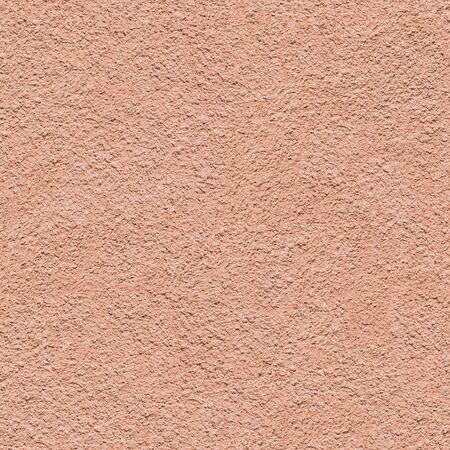 Seamless texture for realistic photo rendering in architecture and others, color wallcovering, salmon colorの写真素材
