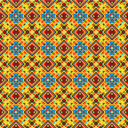 Abstract infinite vector background from a large number of multi-colored triangles