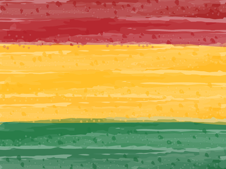 Vector illustration of the abstract color background consisting of brush dabsの写真素材