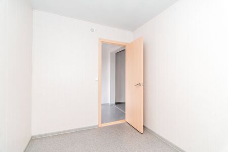 The photo of light white empty office room with bright lightingの写真素材