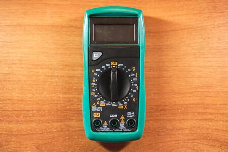 The photo of the device for measurement of current, resistance and tension of the electric circuitの写真素材
