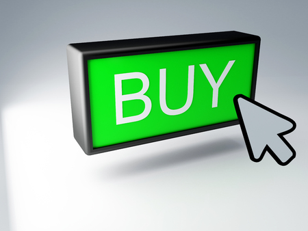 3d Buy buttonの写真素材