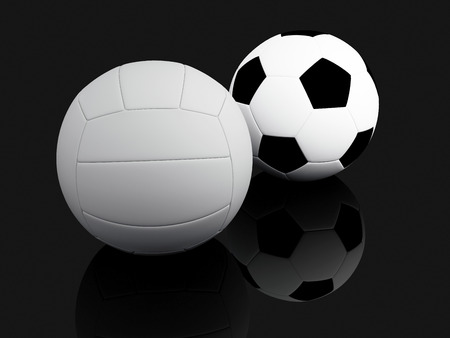Sports Equipment  3d Illustrationの写真素材
