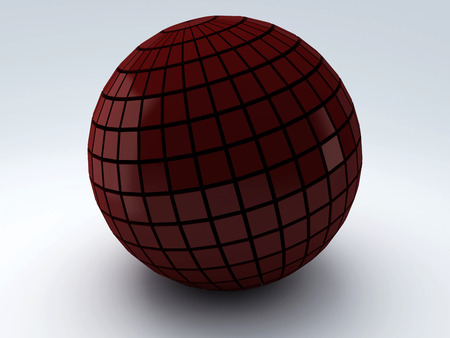 Abstract 3d Sphereの写真素材