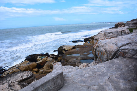 Mar Del Plata coast, Argentinaの写真素材