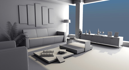 interior 3dの写真素材