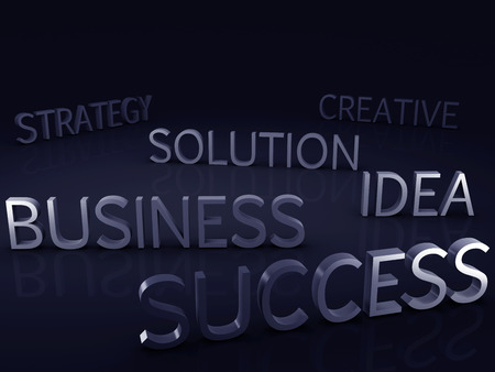 Business Wordの写真素材