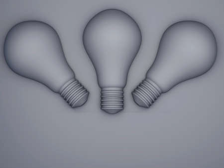 Light Bulb Icon の写真素材