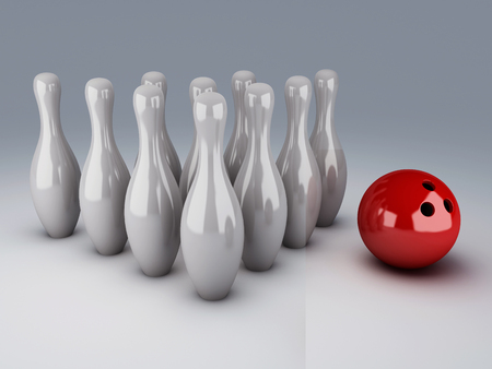 Bowlingの写真素材