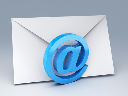 AT symbol and Email icon 