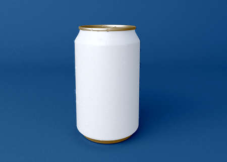 3D Illustration. Mockup of a soda can.の写真素材