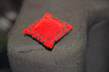 Mini red cushion