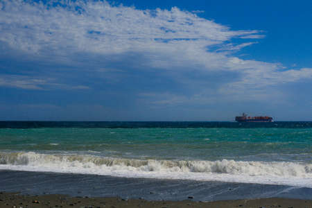 of voltri beachの写真素材