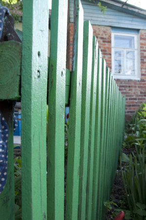 old fenceの写真素材