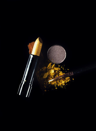 autumn colors makeup and beautyの写真素材