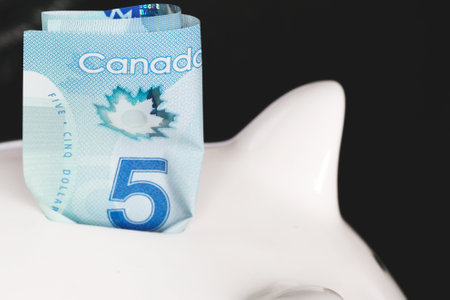 canadian money in bankのeditorial素材