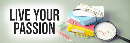 Text LIVE YOUR PASSION with office supplies