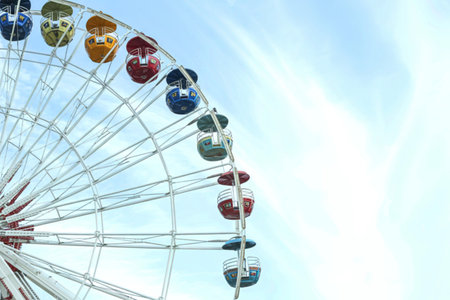 Ferris wheelの写真素材