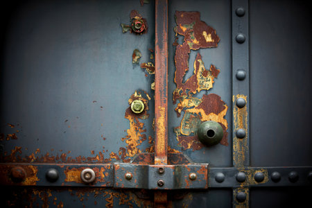 Black Grunge steel background