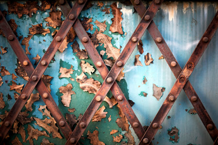 Grunge steel background
