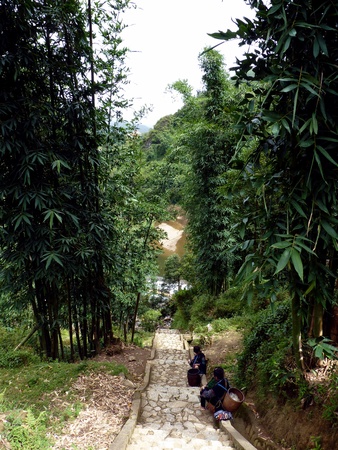 Hmong women in Sapa, Vietnam