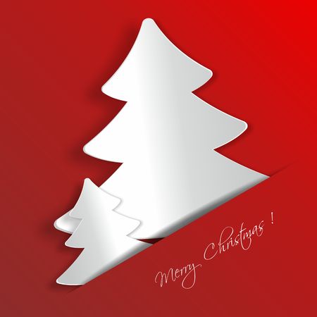 Merry Christmas Card vector illustrationのイラスト素材