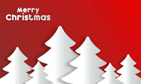 Merry Christmas Card vector illustrationのイラスト素材